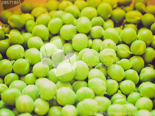Image of Retro look Green peas