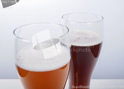 Image of Two glasses of German beer