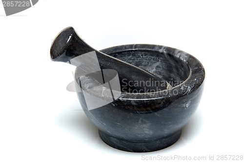 Image of marble mortar and pestle