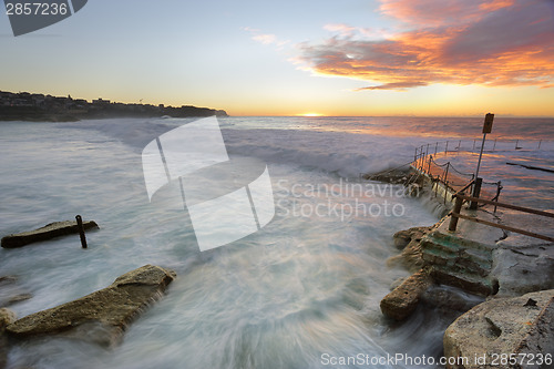 Image of Bronte Beach at sunrise