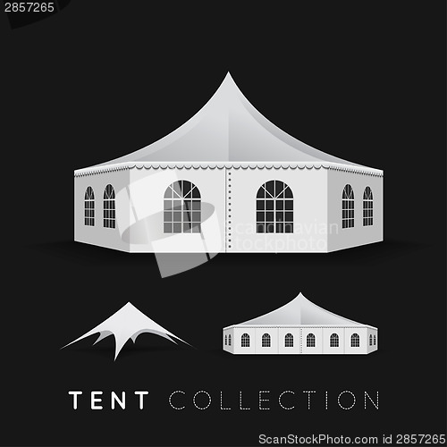 Image of Set of tents