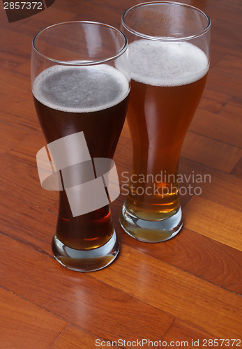 Image of Two glasses of German beer