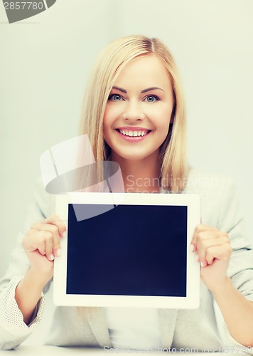 Image of woman with tablet pc