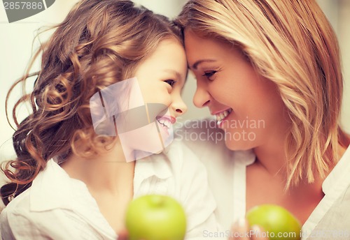 Image of mother and daughter