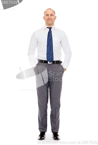 Image of smiling businessman