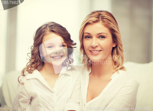 Image of mother and daughter