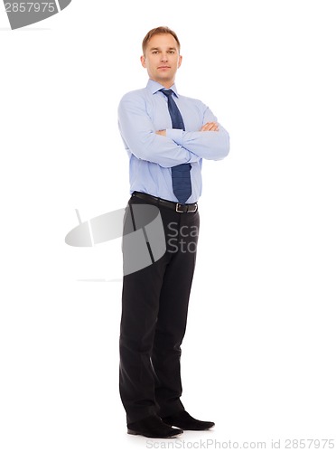 Image of serious businessman