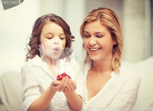 Image of mother and daughter