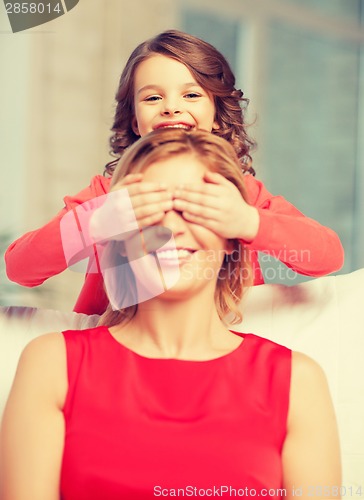 Image of mother and daughter