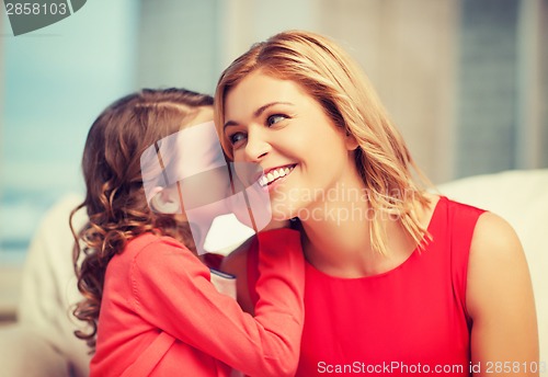 Image of mother and daughter