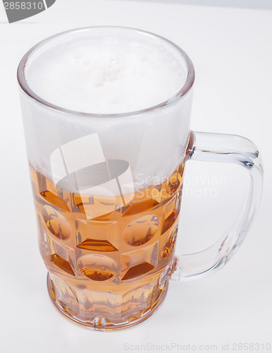 Image of Lager beer glass