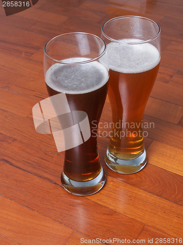 Image of Two glasses of German beer