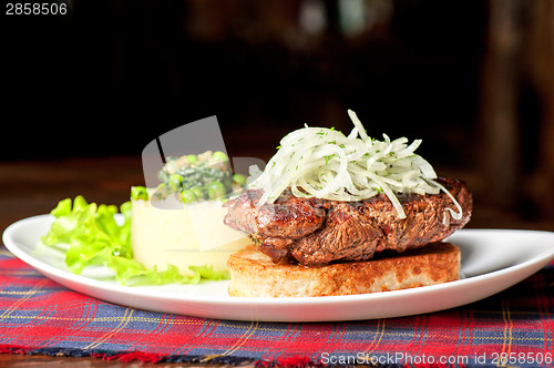 Image of Gourmet steak meat