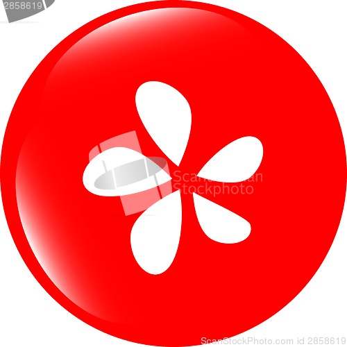 Image of Icon button series - Leaf