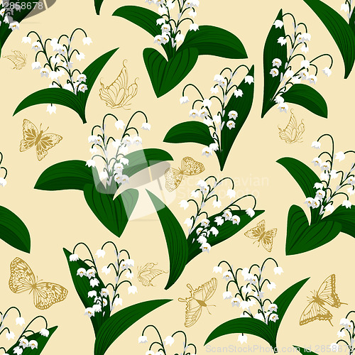 Image of Seamless floral pattern