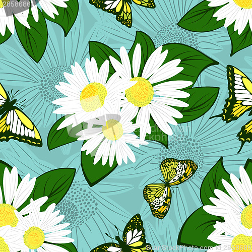 Image of Seamless floral pattern