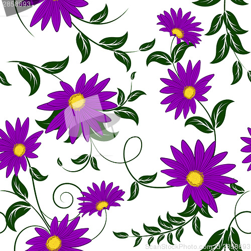 Image of Seamless floral pattern