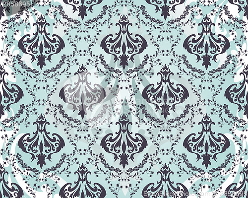 Image of Damask seamless pattern