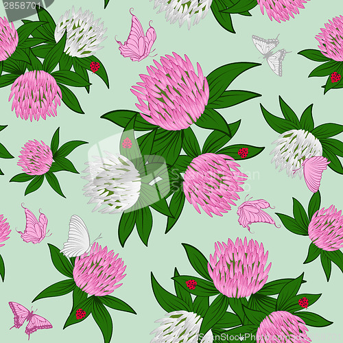 Image of Seamless floral pattern