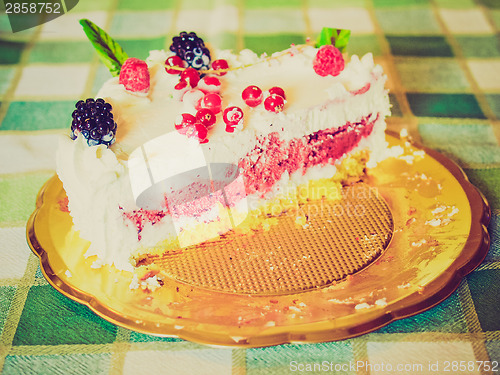 Image of Retro look Pie cake