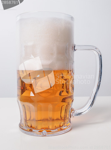 Image of Lager beer glass