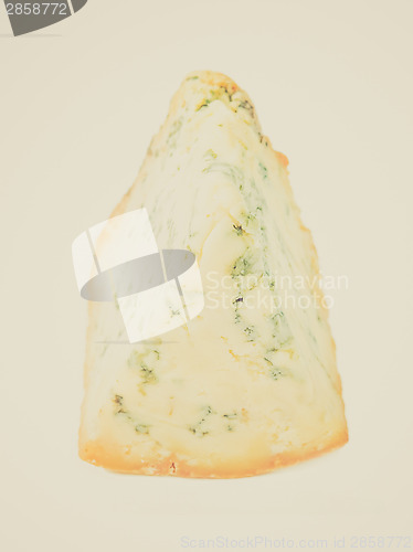 Image of Retro look Blue Stilton Cheese