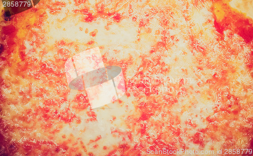 Image of Retro look Pizza Margherita