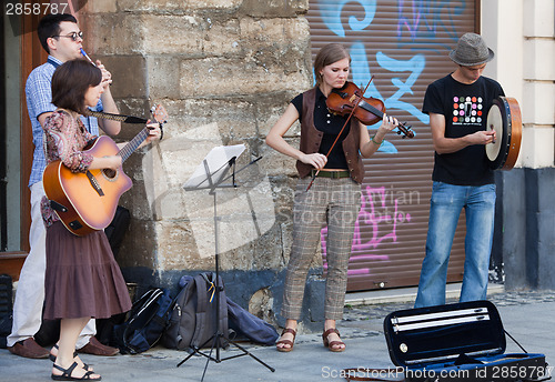 Image of Street musicians