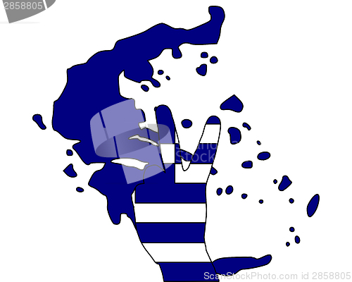 Image of Greece hand signal