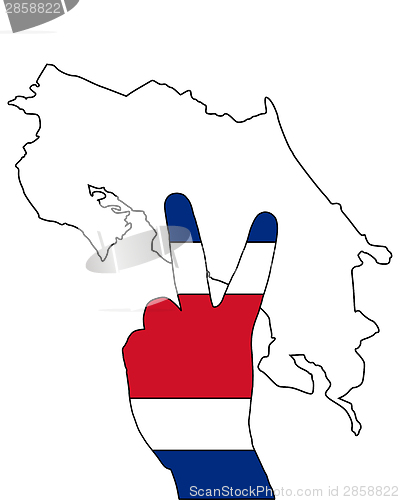 Image of Costa Rica Hand Signal