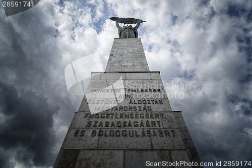 Image of The Liberty Statue in Budapest