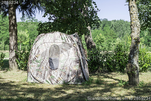 Image of Tent on campsite