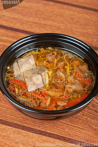 Image of Fresh vegetable soup
