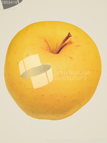 Image of Retro look Apple fruit