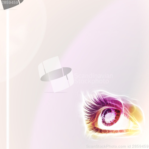 Image of Great big eye.