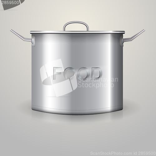 Image of Illustration of high aluminum saucepan