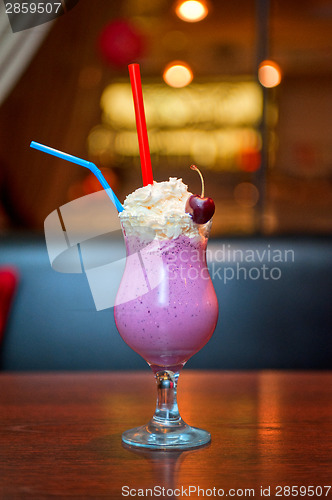 Image of Cherry milkshake