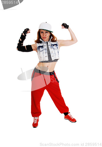 Image of Hip hop woman.