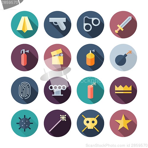 Image of Flat Design Miscellaneous Icons
