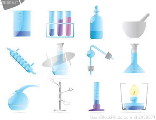 Image of Icons for chemical lab