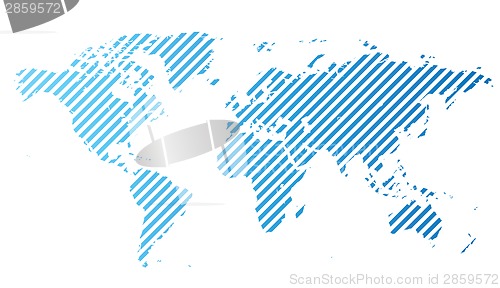 Image of World map