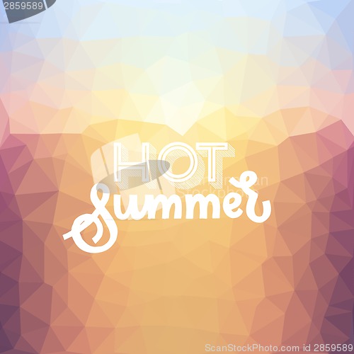 Image of Summer holiday tropical beach background