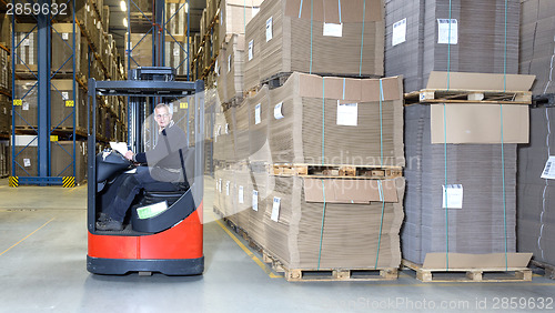 Image of Reach Truck driver