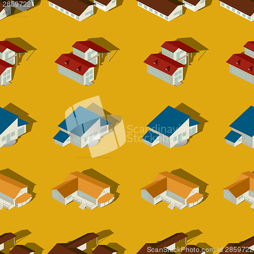 Image of Suburban seamless pattern