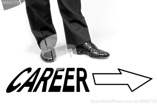 Image of black shoes career
