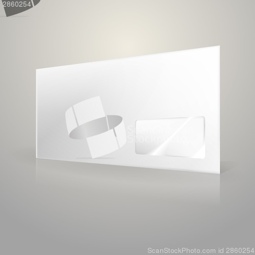 Image of Illustration of white envelope