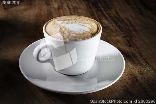 Image of cup of cappuccino