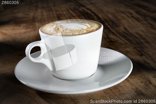 Image of cup of cappuccino