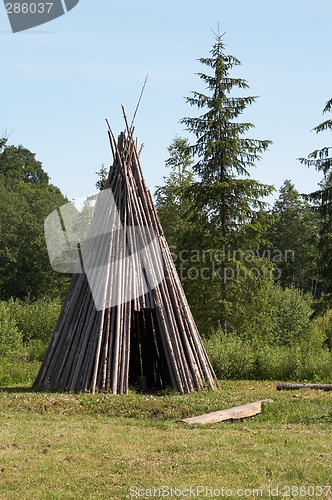 Image of wooden construction