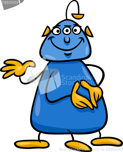 Image of fantasy character cartoon illustration